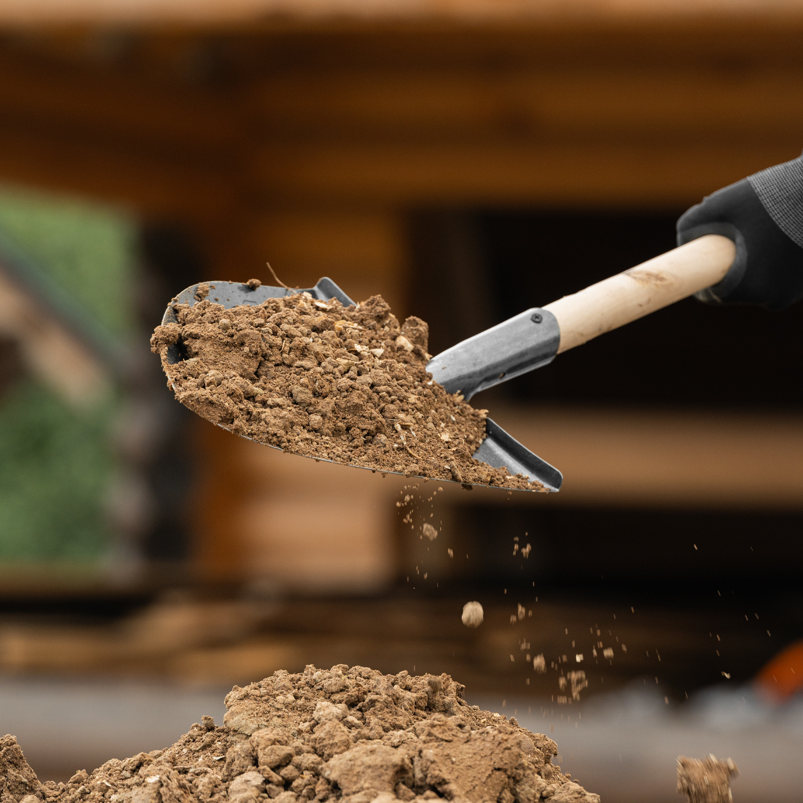 Лопата штыковая, 225х295 мм, углубленная, рессорная сталь, 0,7 кг, без черенка// Сибртех