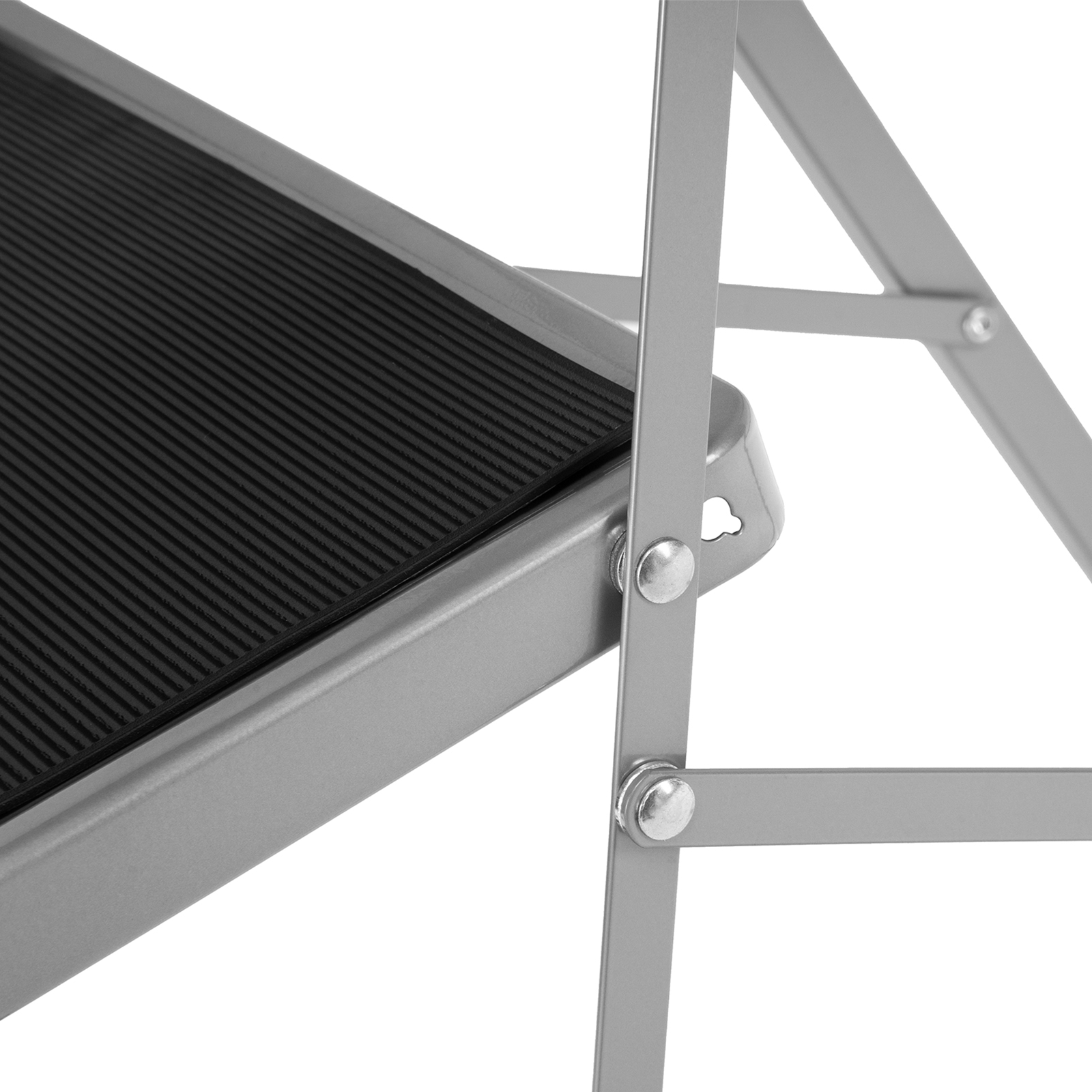 Стремянка стальная, 4 широкие ступени 20х30 см с полимерным покрытием Сибртех