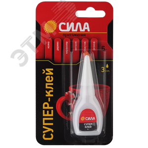 Супер-клей 6 г BL-1 ШБ SSBL1-6 СИЛА