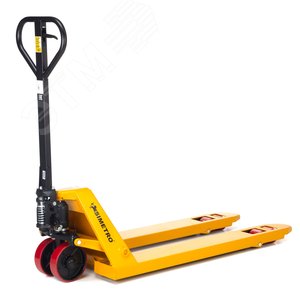 Тележка ручная гидравлическая , 550х1150мм, колеса 180мм полиуретан, ролики 80х70мм полиуретан