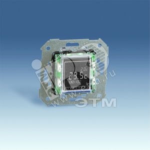 Термостат с таймером цифровой, ЖК дисплей, 8А 230В, S27,82,82N,82C,88, механизм