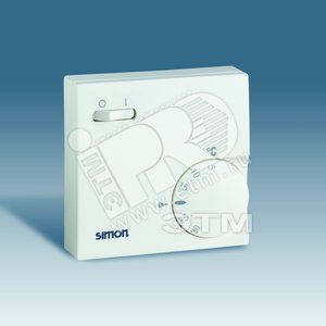 Терморегулятор комнатный тепло-холод 10-5А 250В 5-30град слоновая кость