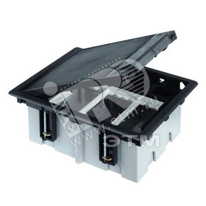 Connect Люк на 2 CIMA-модуля (4 модуля 45х45 мм) глубина 70-100мм посадка 170х155мм max 600кг графит