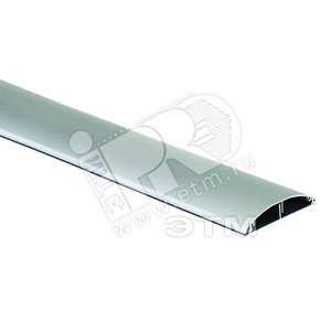 Connect Кабель-канал напольный (основа с крышкой 2 секции) 85x18мм алюминий