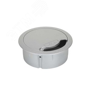 Connect Кабельный вывод для фальш-пола, O115мм,   посадка O102мм, алюминий