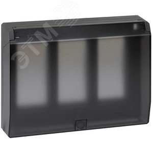 Connect Рамка на 2 S-модуля с крышкой к монт.коробке SBM250, Сима Про, графит