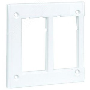 Connect Рамка на 2 S-модуля к монт.коробке SBM250, Сима Про, белый