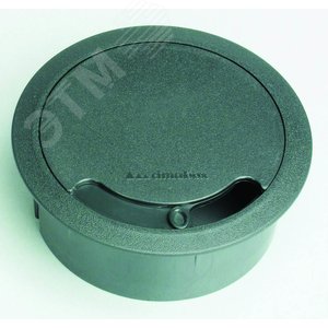 Connect Каб вывод (громмет), диам115мм, диам.отв. 102мм, графит