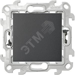 Выключатель кнопочный Push&Go, графит