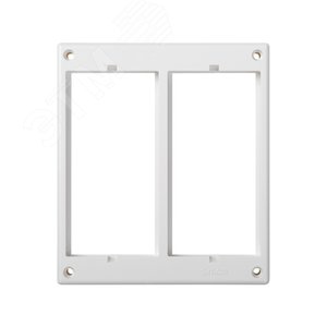 Connect Рамка на 2 S-модуля к монтажным коробкам SM250, SM260, Сима Класик, белый