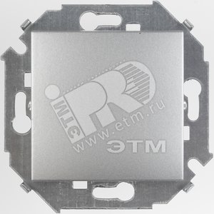 Выключатель проходной с 3-х мест (перекрёстный), 16А, 250В, винтовой зажим, алюминий