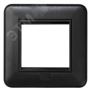 Рамка на 1 пост с суппортом цвета графит K45 Connect