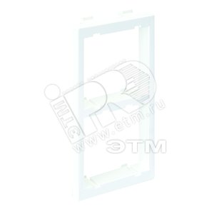 Connect Адаптер вертикальный на 2 модуля K45 45х45мм CIMA-модуль 52x108 мм SC белый