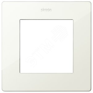 Рамка 1 пост, слоновая кость