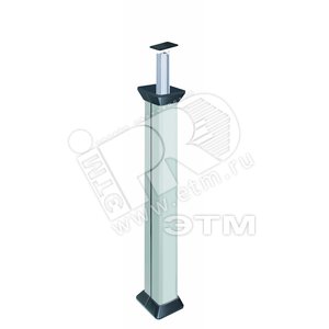 Колонна Connect односторонняя CIMA, с телескопическим упором 715 (125)х1095 (164) мм, 3 м, SC, алюм-графит