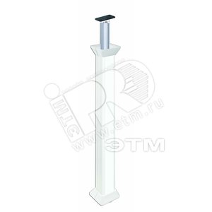Колонна Connect односторонняя CIMA, с телескопическим упором 715 (125)х1095 (164) мм, 3 м, SC, белый