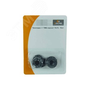 Прокладка паронитовая Ду15 1/2' 19х10мм (10 шт) в блистере 10-0029