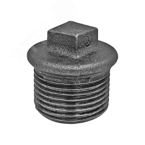 Заглушка чуг Ду15 (1/2') НР Fittex PLUS