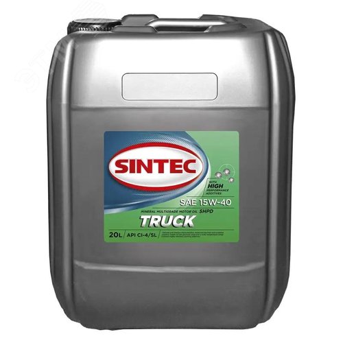 SINTEC TRUCK SAE 15W-40 API CI-4/SL канистра 20л.