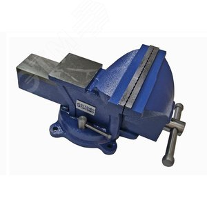 Тиски слесарные ТСЧ-200 поворотные облегченные с наковальней SITOMO