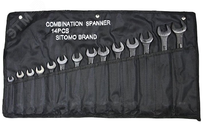 Набор ключей гаечных комбинированных 14 шт. (8-24) SITOMO