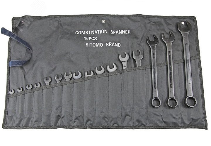 Набор ключей гаечных комбинированных 16 шт. (6-22) SITOMO