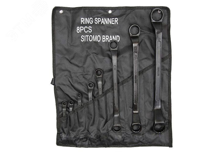 Набор ключей накидных двусторонних 8 шт. (6-22) SITOMO