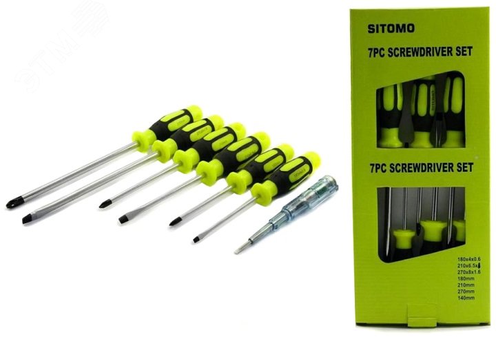 Набор отверток 7 шт. SITOMO