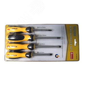 Набор отверток 4шт. (2шл.,2кр.) CrV SITOMO