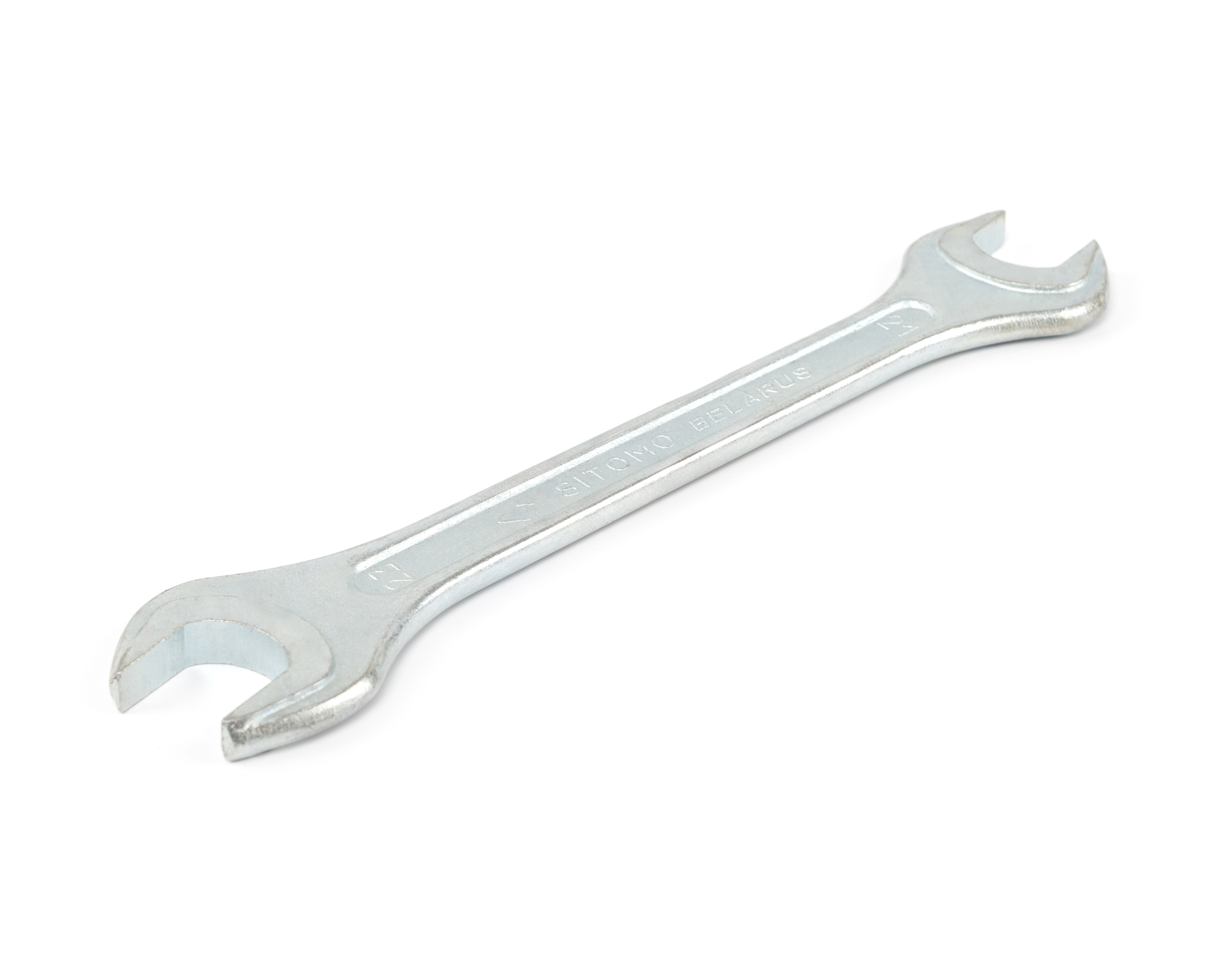 Ключ гаечный рожковый двусторонний 21x23 оцинкованный SITOMO BELARUS