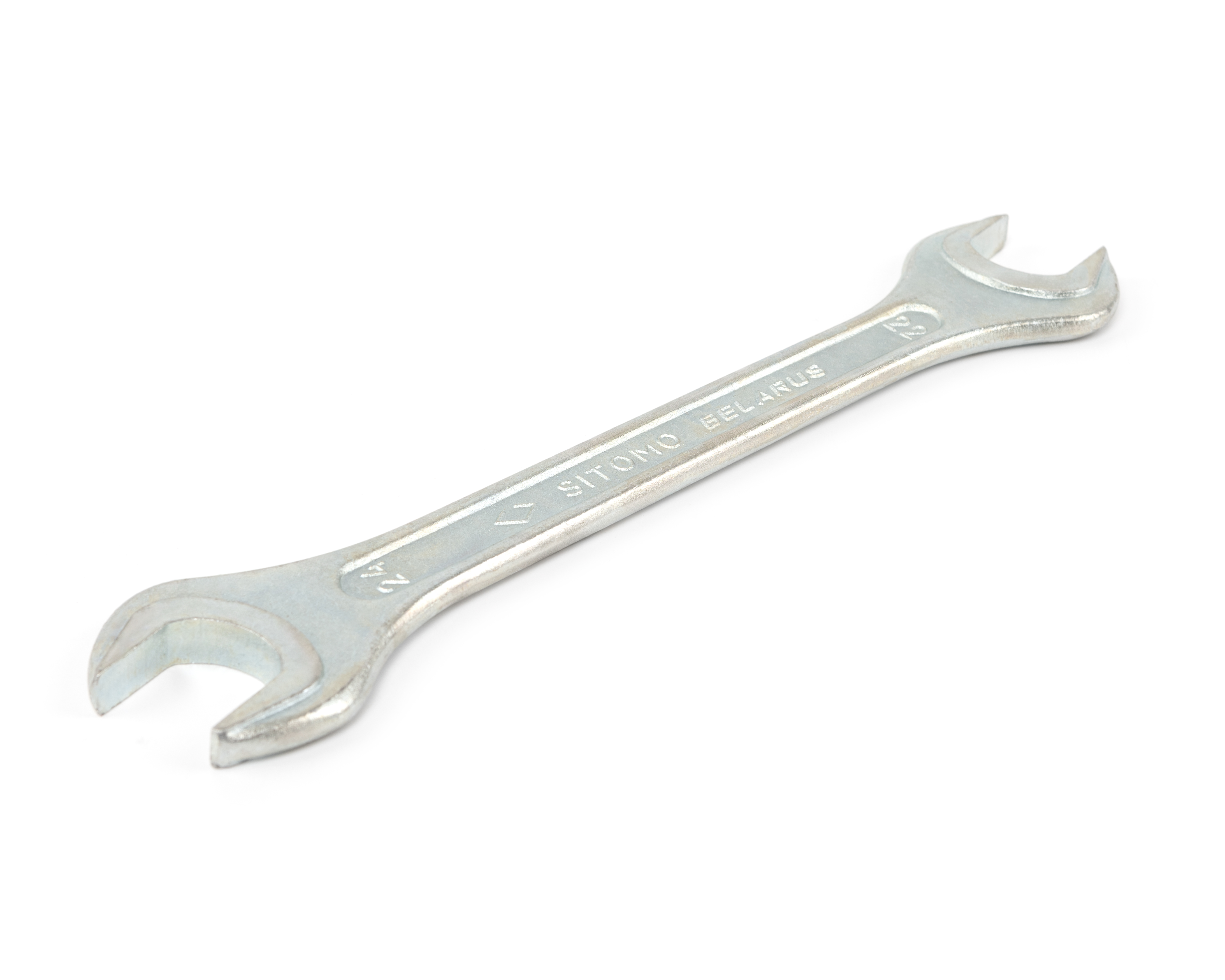 Ключ гаечный рожковый двусторонний 22x24 оцинкованный SITOMO BELARUS