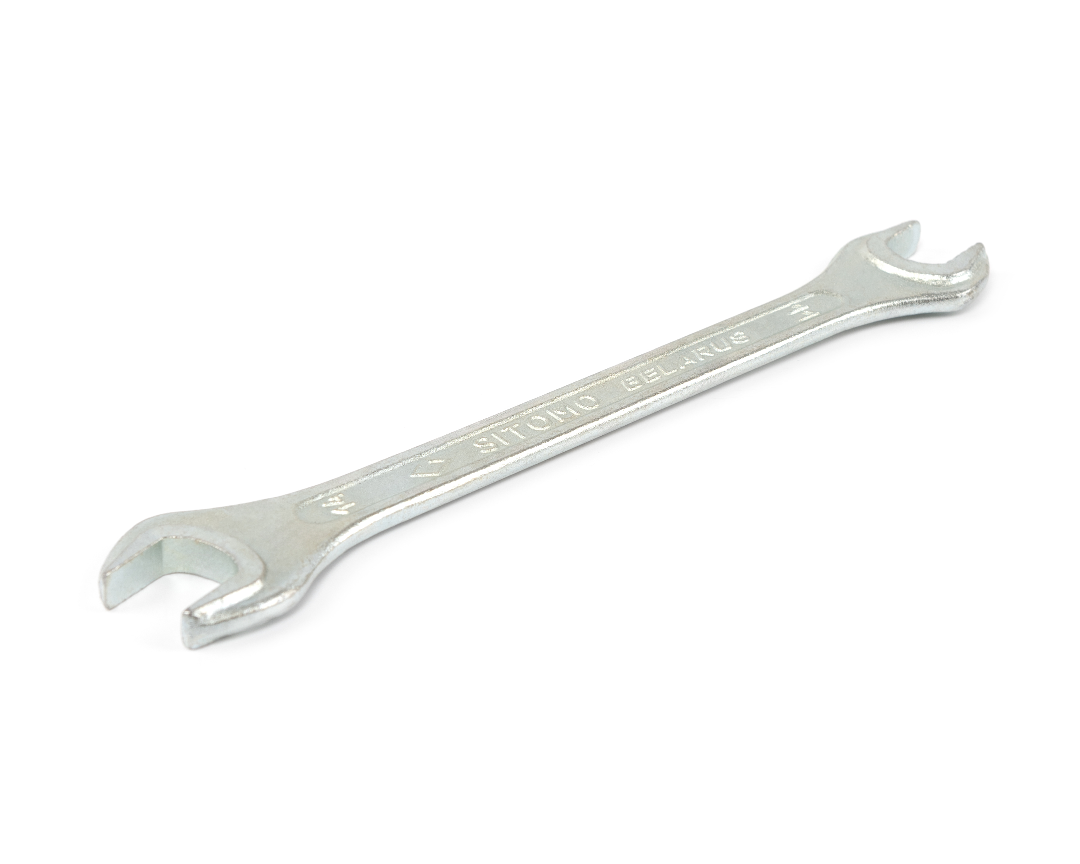 Ключ гаечный рожковый двусторонний 11x14 оцинкованный SITOMO BELARUS
