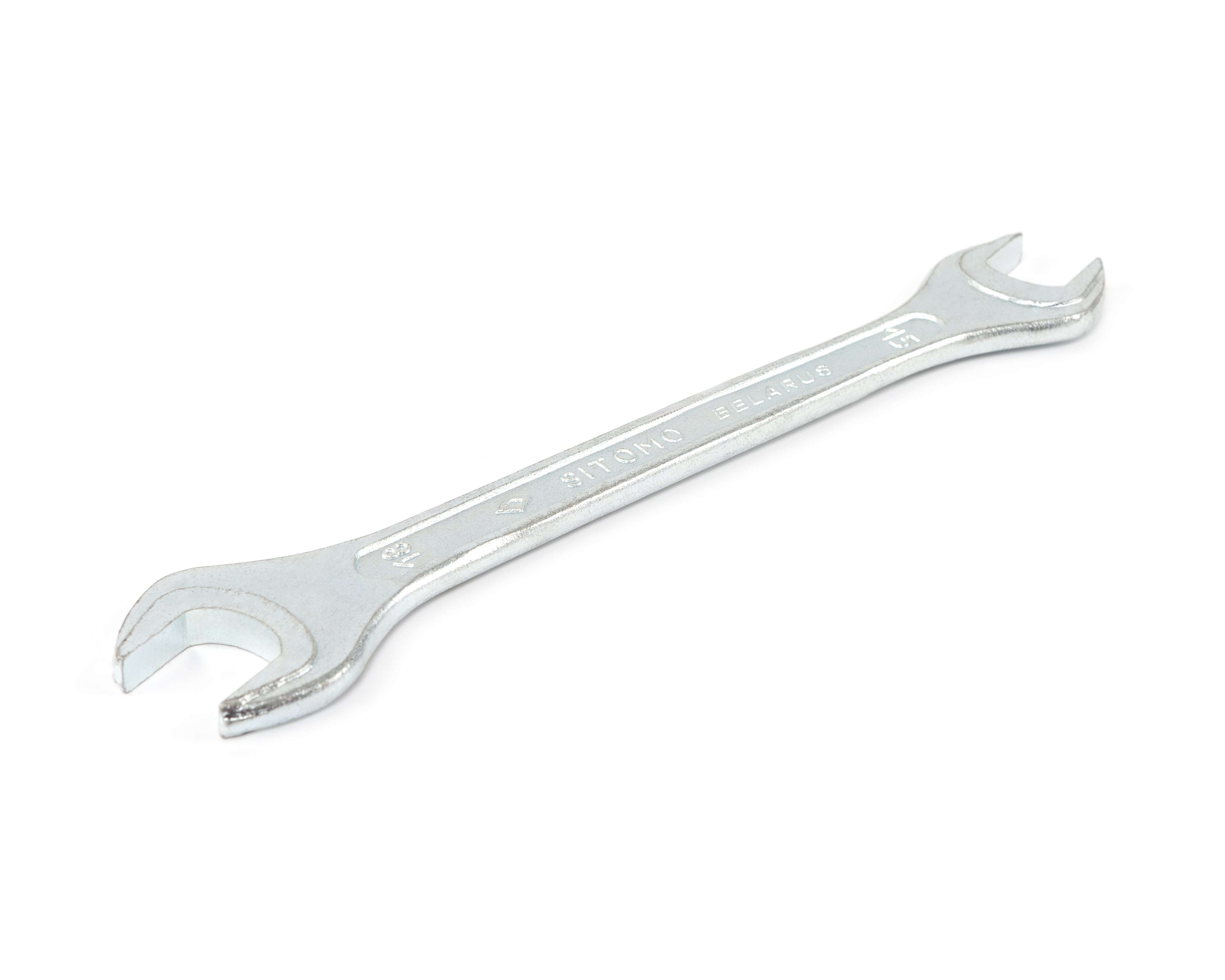 Ключ гаечный рожковый двусторонний 15x18 оцинкованный SITOMO BELARUS