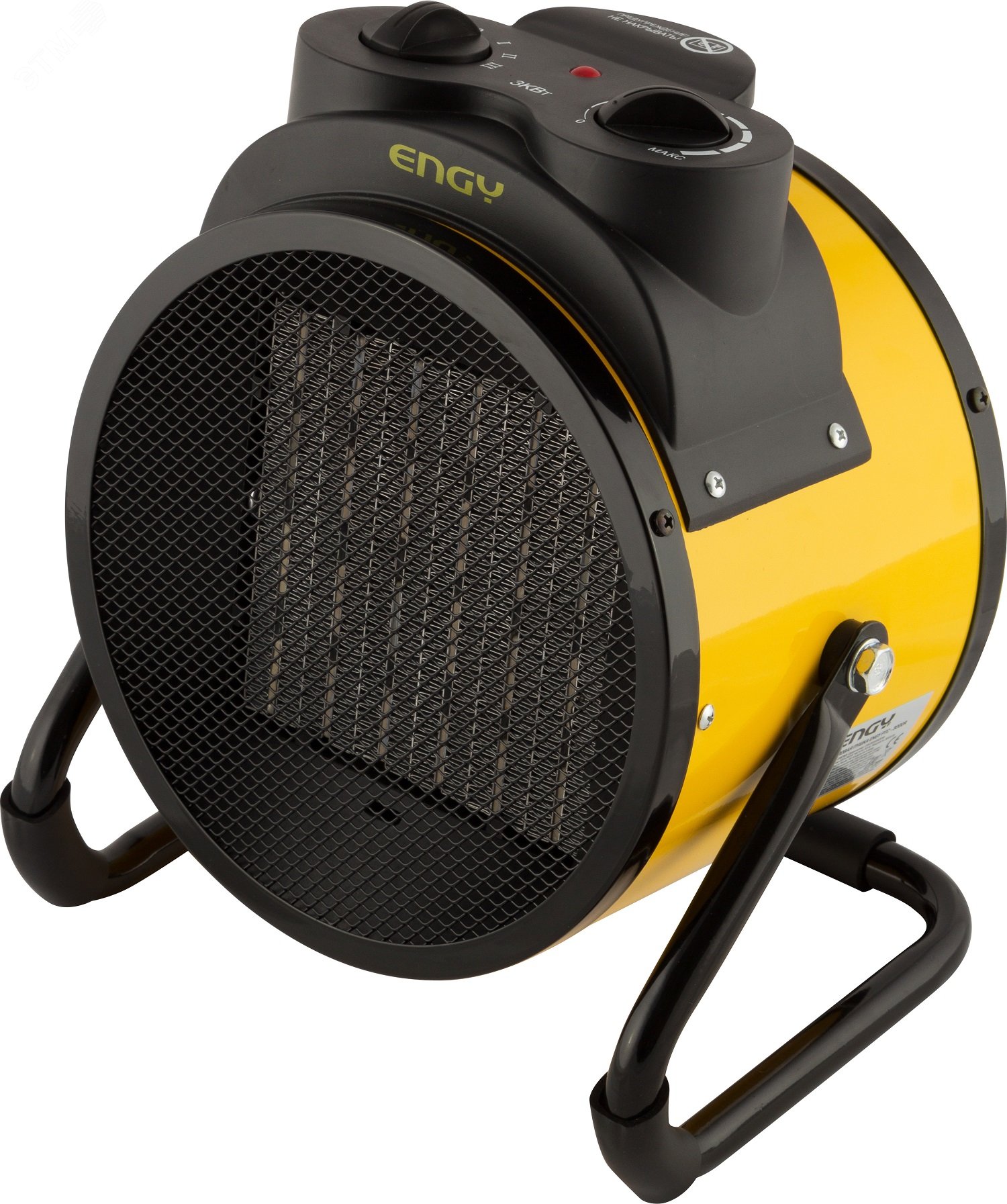 Пушка тепловая электрическая на 3 кВт, круглая