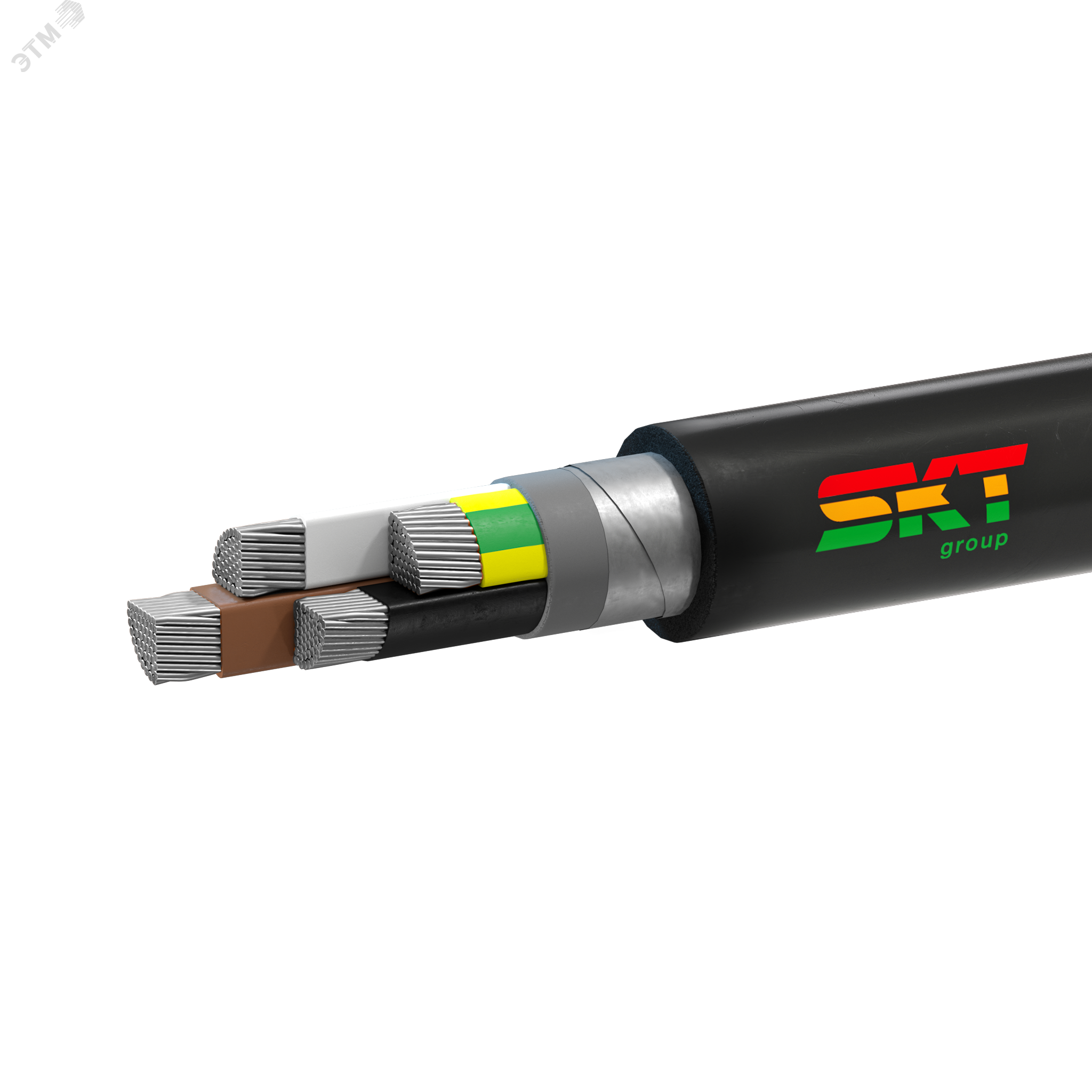 Кабель силовой АПвБШп 4х70мс(N)-1 ТРТС