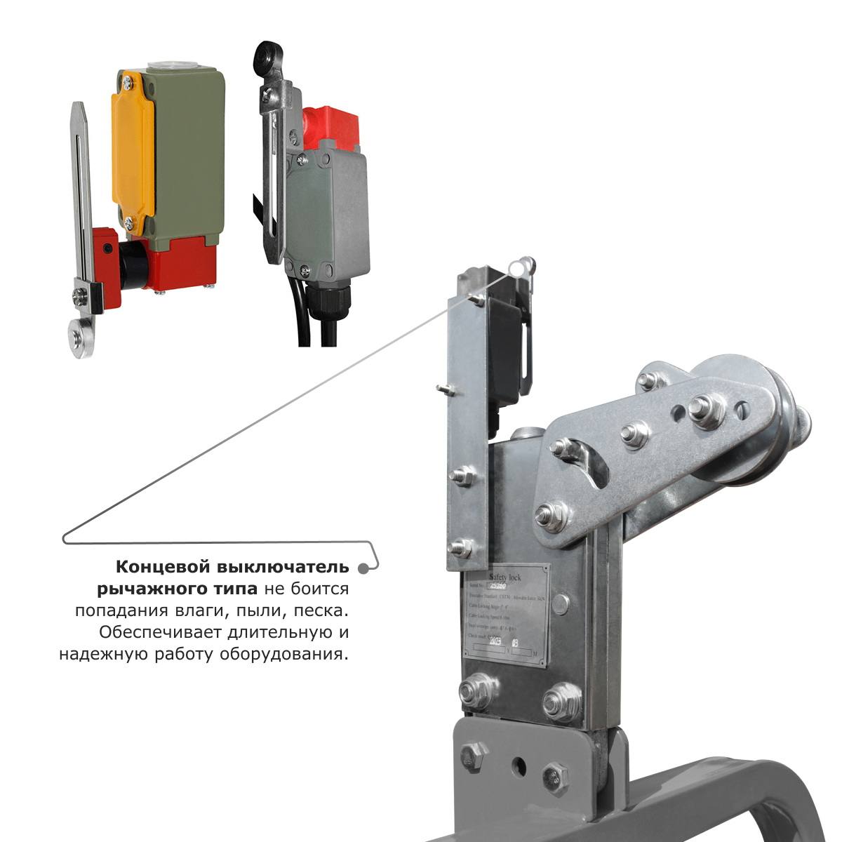 Строительная люлька ZLP-630 (длина троса 100 м)