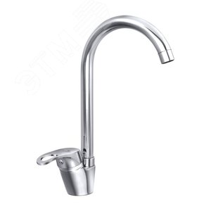 Смеситель для кухонной мойки ручка сбоку одноручный Дача Б-серия Славен