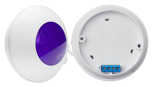 Оповещатель охранно-пожарный световой Марс 12-24-СП (синий свет)