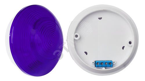 Сирена Марс 12-24-СП-М1 (синий свет). Оповещатель охранно-пожарный световой