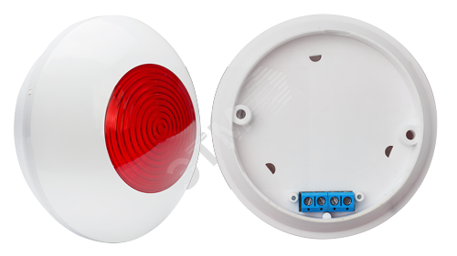 Сирена Марс 12-24-СП (красный цвет). Оповещатель  охранно-пожарный световой
