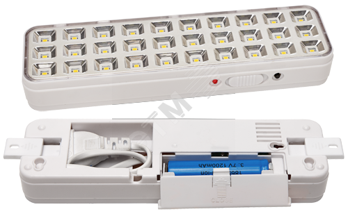 Светильник аварийного освещения KL-30A с постоянным и/или непостоянным (AC/DC) режимами свечения