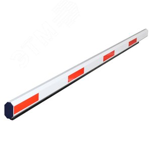 Стрела стандартная, прямоугольное сечение, 4 м, 2-х цветная подсветка
