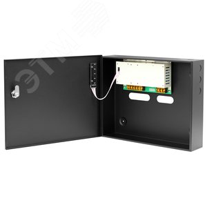 Блок питания 24 VDC, 5 A, 220 VAC, (место для 2-х аккумуляторов 7Ач)