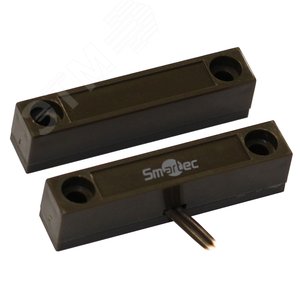 Магнитоконтакт, НР, коричневый, балластное сопротивление 20 кОм, зазор 25 мм