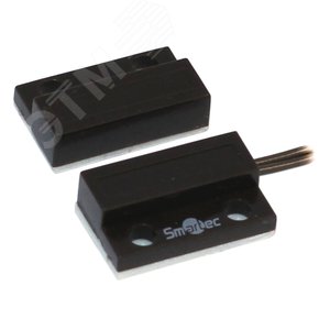 Датчик магнитоконтактный ,  НР, коричневый, накладной, миниатюрный, зазор 20 мм