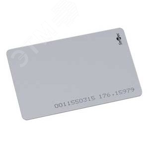 Cмарт карта MIFARE PLUS X2K 7B UID, ISO - для печати на принтере, 86х54х0.8мм.