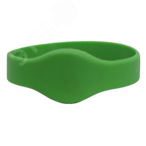 Браслет с EM идентификатором, диаметр 55 мм, зеленый
