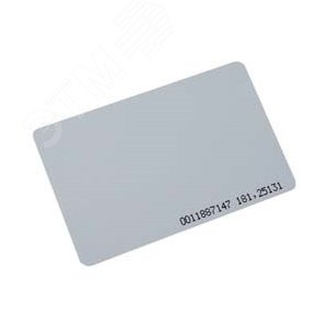 Cмарт карта Mifare 1K, ISO - для печати на принтере, 86х54х0.8мм.