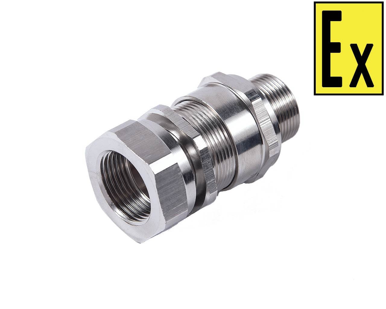 Кабельный ввод взрывозащищенный КВ М50ТВ11/2-Л