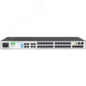 Коммутатор управляемый L3 16 портов 100/1000 Мб/с, 8хRJ45/SFP, 4хSFP+ -S3850G-24FX